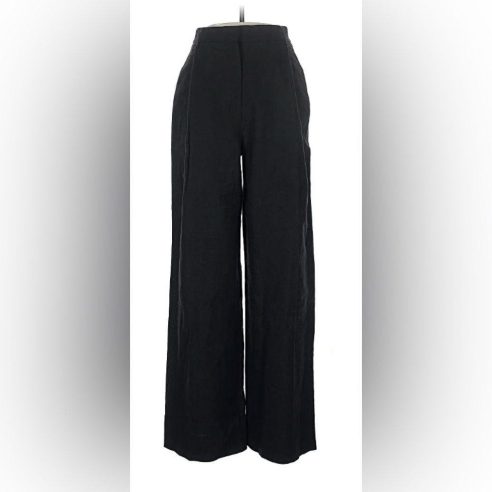 Matteau Black Pleated Trousers
